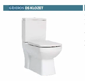 ALVİT ALVİT GİDEROS(KARE) DUVARA SIFIR ARKADAN ÇIKIŞLI KLOZET (KPK:LOTUS) PLT :9 AD