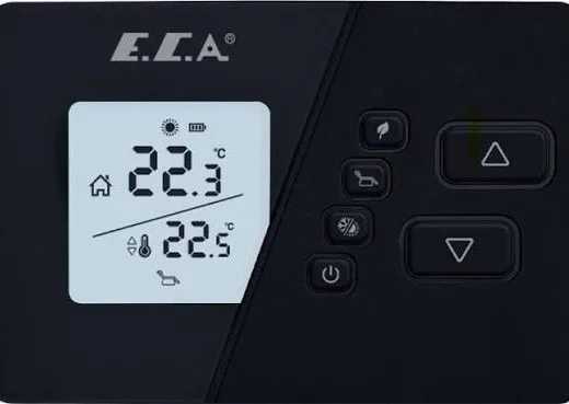 ECA ECA POLY COMFORT 200B ODA TERMOSTAT (SİYAH)