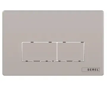 ELMOR SEREL (DİKDÖRTGEN) PARMAKİZİ BIRAKMAYAN PANEL SEREL GÖMME REZ. BUTONU