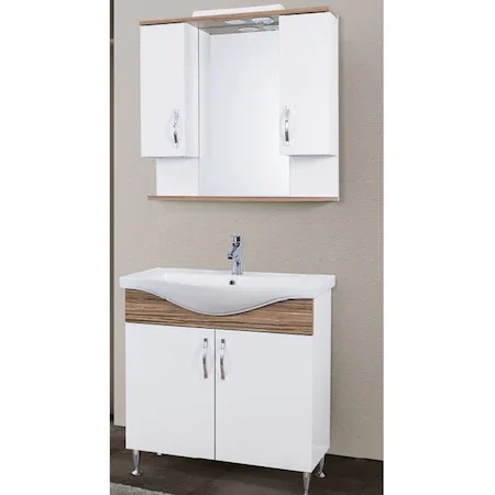 ERSE BANYO DORA 55 CM BANYO DOLABI MOBİLYASI TAKIMI