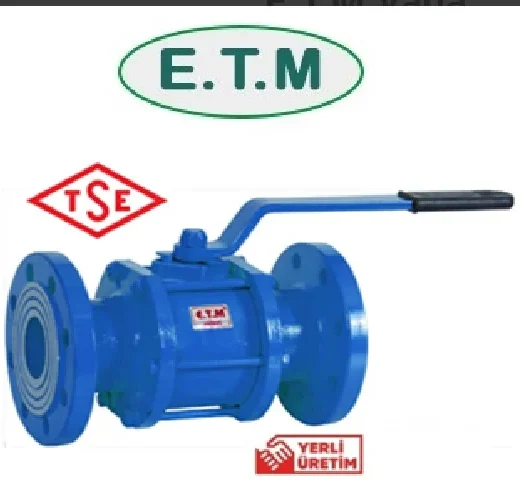 ETM-YUSAL ETM DN65 21/2" PN16-25 KÜRESEL SU VANA TAM GEÇİŞLİ UZUN TİP