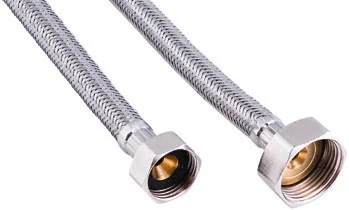 GMS 1/2-3/8 dişi - dişi 60 CM ÇELİK BAĞLANTI FLEXİ
