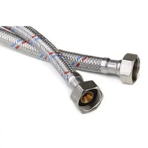 GMS 3/8-3/8 dişi - dişi 60 CM ÇELİK BAĞLANTI FLEXİ