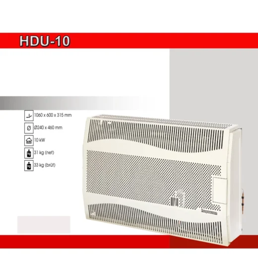HOŞSEVEN HDU-10 HERMETİK 10.000 KCAL/H (ARKADAN) - Adet
