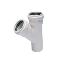 KALDE 110x75 Kalde 3,2 PVC-U Tek Çatal (45°) Çuval 15