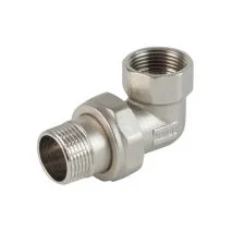 KALDE GF-Hareketli Radyatör Dirsek 1/2" (köşe rakor krom)