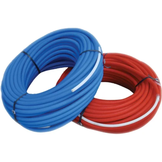 KALDE-PERT PE-RT VE OKSİJEN BAR. KIRMIZI SPİRAL KILIFLI -KALDE-100 MT
