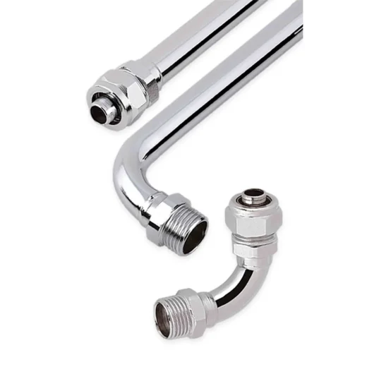 M.CNC 16*2 90 CM DİRSEKLİ KROM ÇUBUK RAD. BORUSU ( ) - Adet