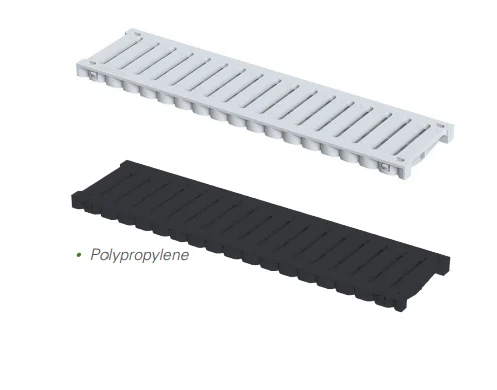 MERTİNOX MERTİNOKS PLASTİK KANAL IZGARASI 130x500mm BEYAZ - Adet