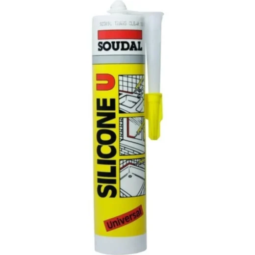 SOUDAL 280 GR SOUDAL SİLİKON U BEYAZ 30 AD.